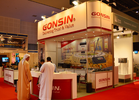 GONSIN参展InfoComm MEA 2012